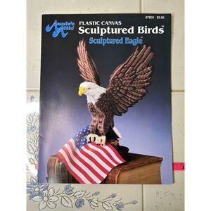 Annie's Attic Plastic Canvas Sculptured Birds Sculptured Eagle Kit 87B31‎